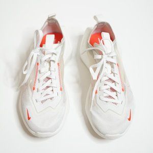 Nike Vista Light, Womens, White and Red, Size 6.5